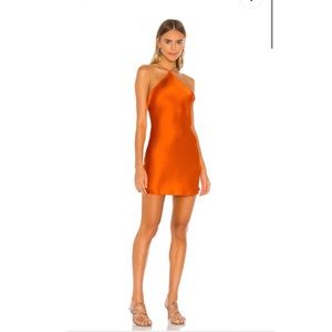 Amanda Uprichard orange mini dress size XS!